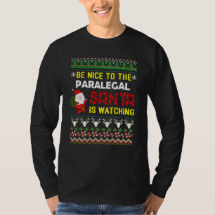 Camiseta Seja Legal Para Os Papais noeis Paralegais Ver Sw