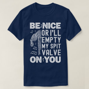 Camiseta Seja legal, vou esvaziar minha vala de cuspir High