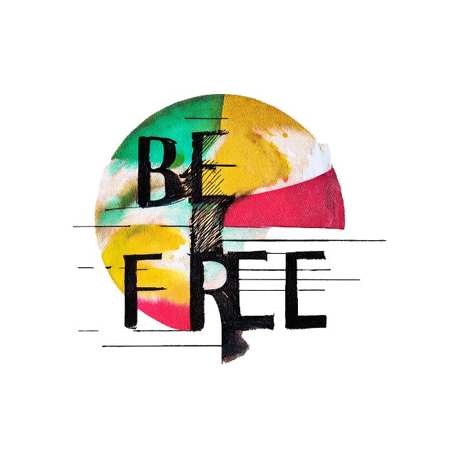Camiseta Seja livre (Be Free)