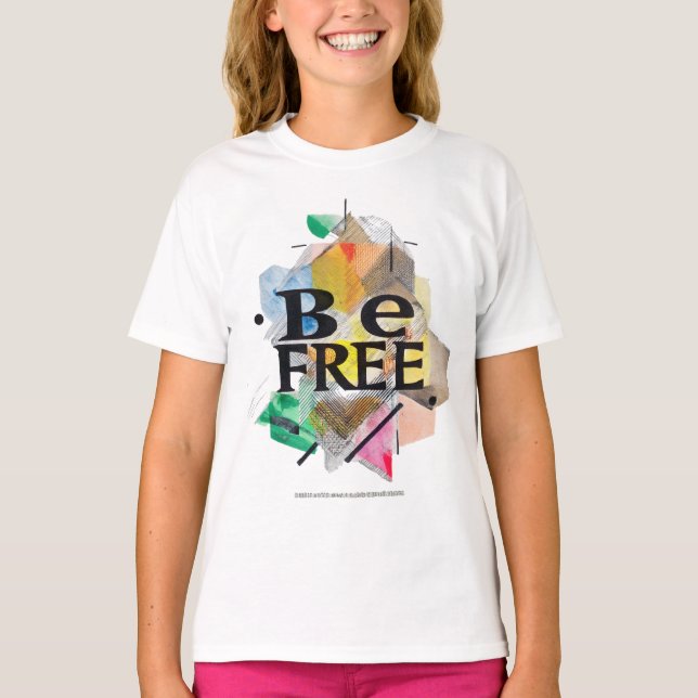 Camiseta Seja livre (Frente)