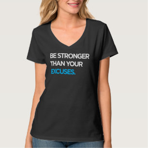 Camiseta Seja Mais Forte Do Que O Seu Giro Motivacional