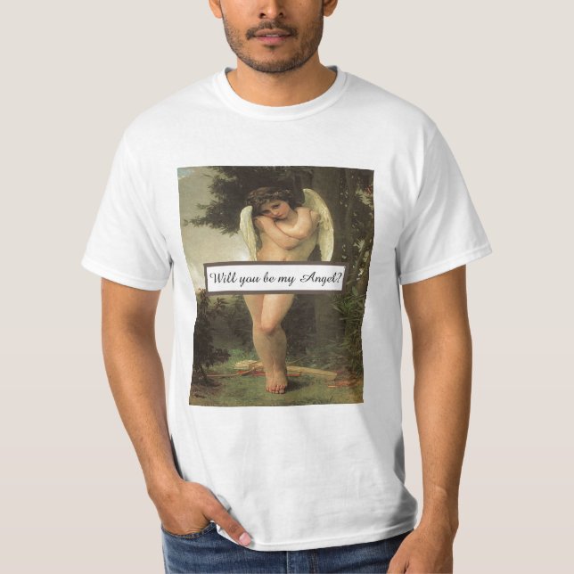 Camiseta Seja meu anjo (Frente)
