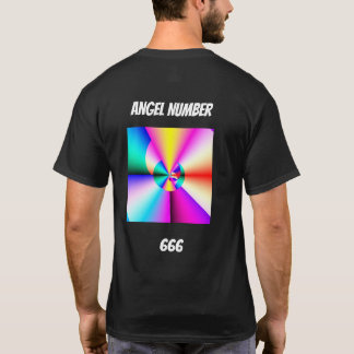 Camiseta Seja Meu Anjo Número 666