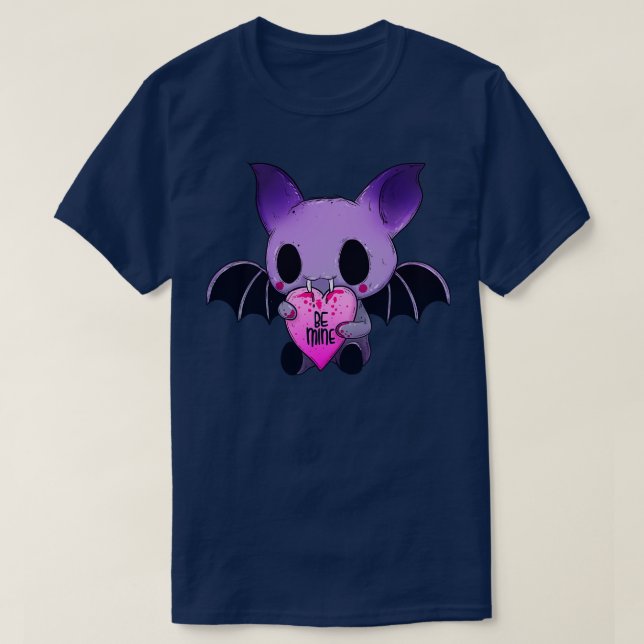 Camiseta Seja meu bastão vampiro (Frente do Design)