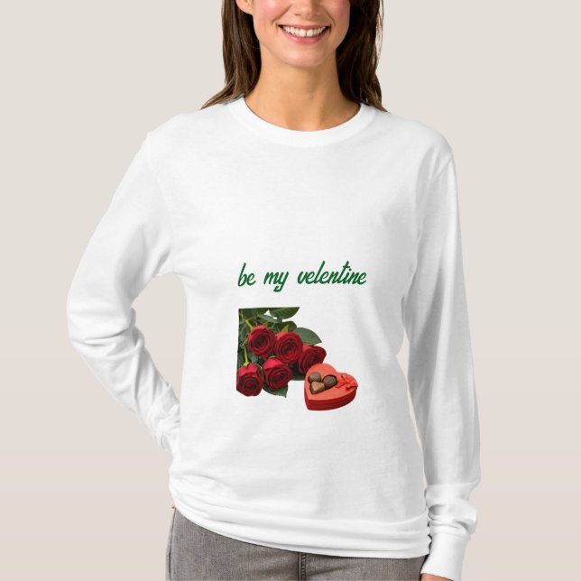 Camiseta  "Seja Meu Namorado: Amor no Ar" (Frente)