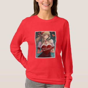 Camiseta Seja Meu Namorado no Estilo Mangá 33893