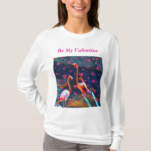 Camiseta Seja meu Namorados cósmico