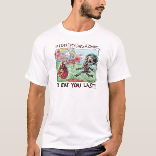 Camiseta Seja meu Namorados Zombie