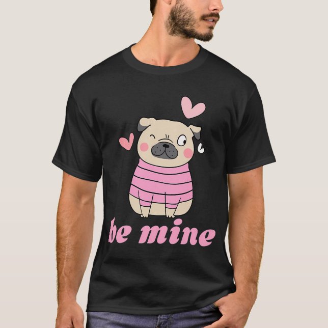 Camiseta Seja Meu Pug (Frente)