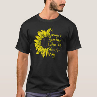 Camiseta Seja o Girassol de alguém  Saúde Mental Visão