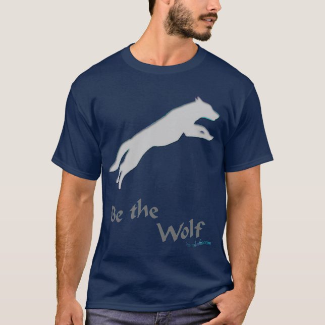 Camiseta Seja o lobo (Frente)