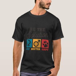 Camiseta Seja O Núcleo Da Solução A Adotar Amantes de os an