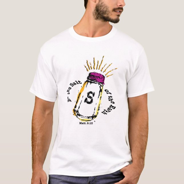 Camiseta Seja o sal do T da terra (Frente)