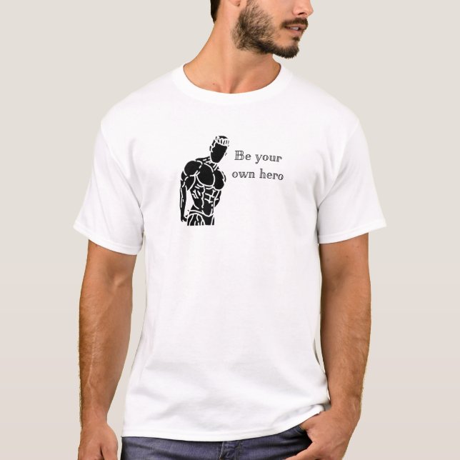 CAMISETA SEJA O SEU HERÓI COM (Frente)