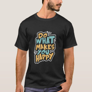Camiseta Seja o slogan motivacional da mudança impresso em