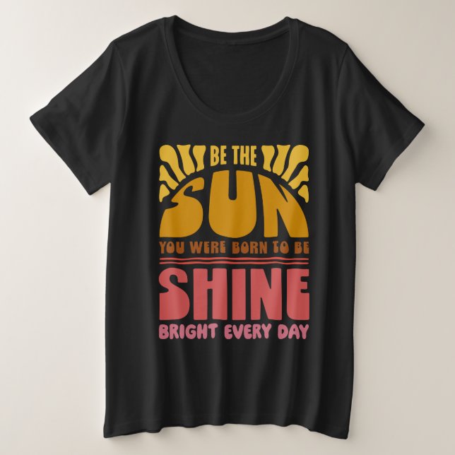 Camiseta Seja o Sol (Frente do Design)