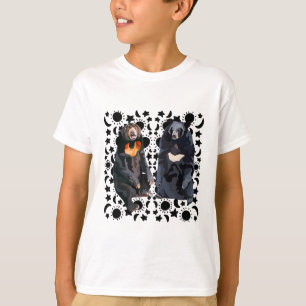 Camiseta Seja O Urso Solar Seja O Urso Da Lua