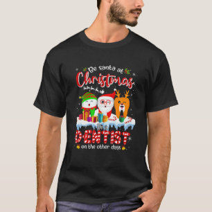 Camiseta Seja Papai noel No Natal Seja Um Papai noel Dental