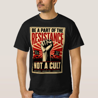 Camiseta Seja Parte da Resistência | Ativismo Vintage