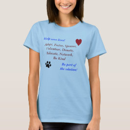 Camiseta Seja parte da solução!