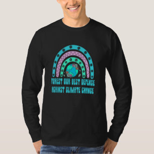 Camiseta Seja Parte da Solução Não Parte da Poluição Árvore