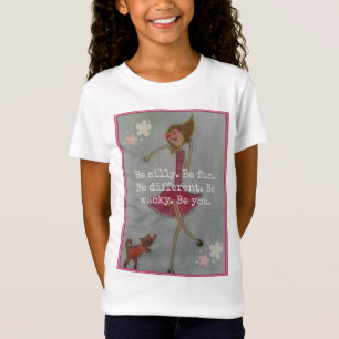 Camiseta Seja parvo. Seja divertimento. Seja diferente.