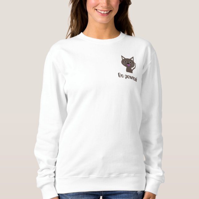 Camiseta 'Seja poderoso'  (Frente)