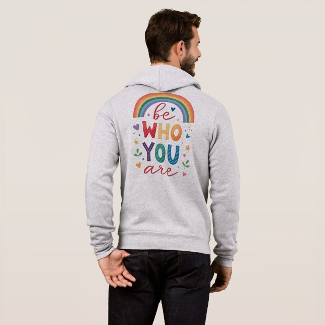 Camiseta Seja quem você é (Parte Traseira Completa)