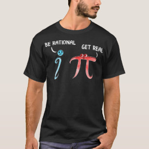 Camiseta Seja Racional Obtenha Estatísticas De Piada De Ma