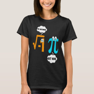 Camiseta Seja Racional Seja Real Matemática Aluno Professo