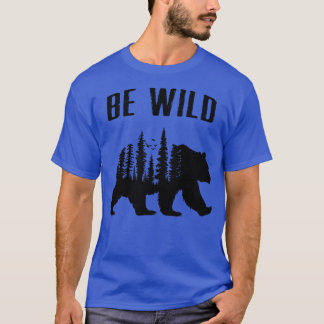 Camiseta Seja selvagem