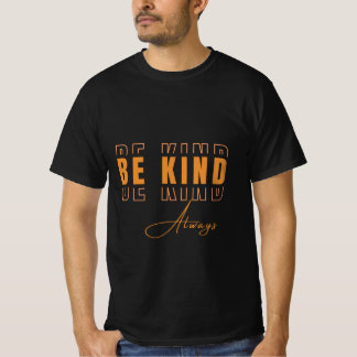 Camiseta Seja Sempre Gentil Estética Retro Motivacional