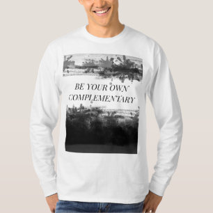Camiseta "SEJA SEU PRÓPRIO COMPLEMENTAR" Branco