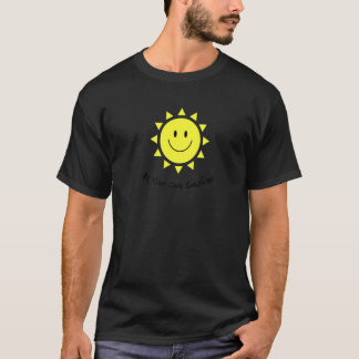 Camiseta Seja Seu Próprio Sorriso Fofo Rosto Feliz Sorriden