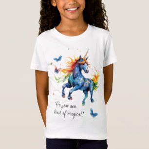 Camiseta Seja seu próprio tipo de mágica - Unicórnio