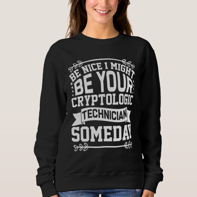 Camiseta Seja Simpático Posso Ser Seu Técnico Criptológico  (Frente)