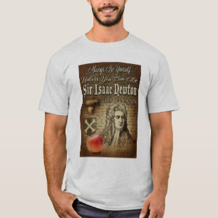 Camiseta Seja Sir Isaac Newton