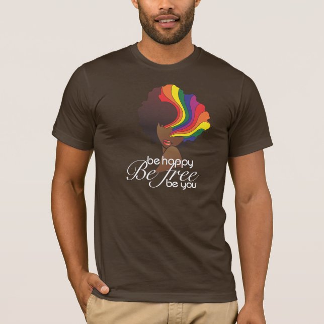 Camiseta Seja T feliz (Frente)