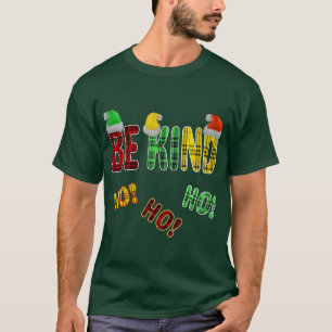 CAMISETA SEJA TIPO QUÃO QUOTA DE XADREZ DE NATAL ENGRAÇADO