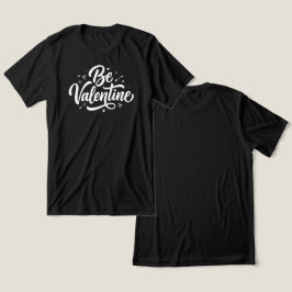 Camiseta Seja Tipografia Minimalista Negrito de São Valenti