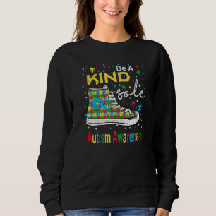 Camiseta Seja Um Bastante Quebra-cabeça Calçados Autismo Aw