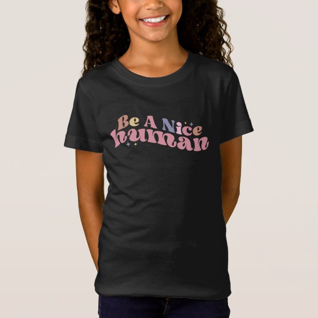 Camiseta Seja um bom humano (Frente)