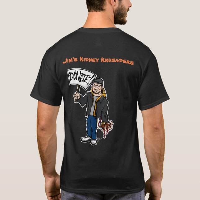 Camiseta Seja um dador de órgãos (Verso)
