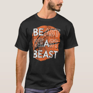 Camiseta Seja um Design T-S lesado de basquete desportivo