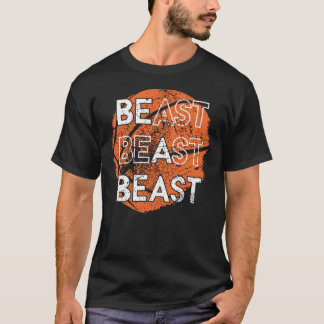 Camiseta Seja um Design T-S lesado de basquete desportivo
