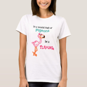 Camiseta Seja um Flamingo