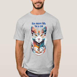 Camiseta Seja um gato