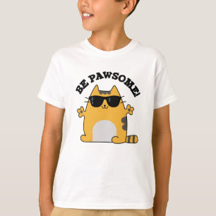 Camiseta Seja Um Gato Engraçado E Engraçado
