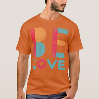 Camiseta Seja um menino retrô do amor
