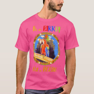 Camiseta Seja um papagaio não um pombo